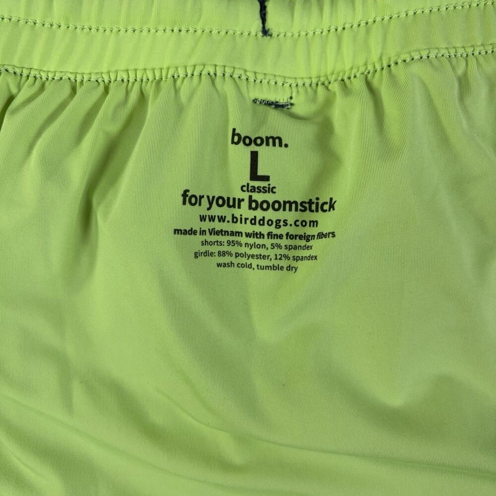 Birddogs Boomstick Shorts Mens Large Classic Navy Blue Lined Activewear Stretch - Picture 3 of 8